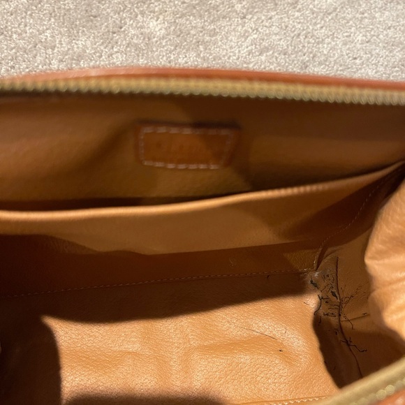 Vintage Celine brown Macadam print small pouch - Picture 8 of 9